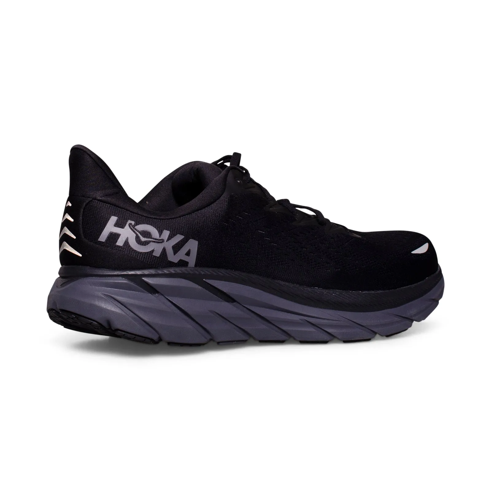 Hoka One One Clifton 8 Black / Black Running Shoes - Men's