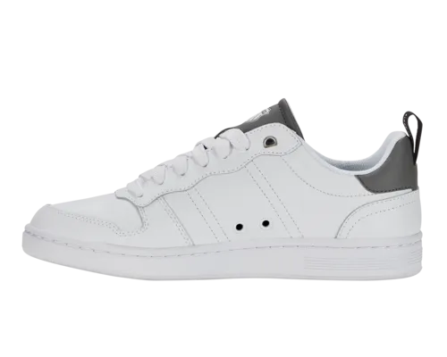 K-Swiss Men's Lozan Match Lth White Black Gunmetal Shoes