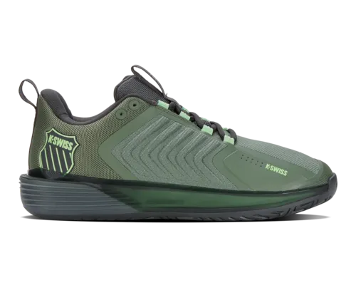 K-Swiss Men's Ultrashot 3 Sea Spray Urban Chic Soft Neon Green Shoes