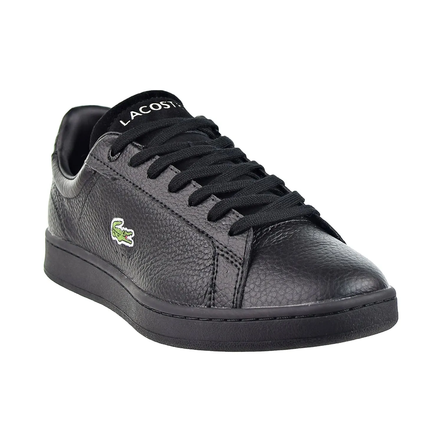 Lacoste Carnaby Evo Leather Platinum Men's Shoe Black
