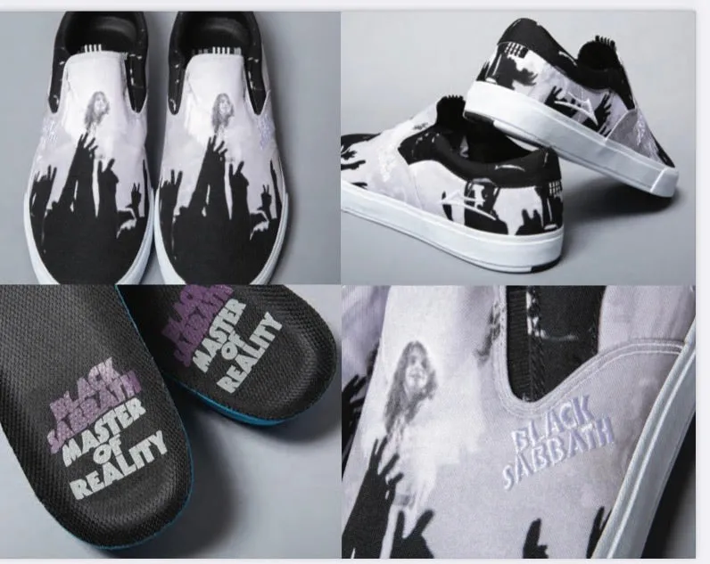 Lakai X Black Sabbath Owen black white vulc