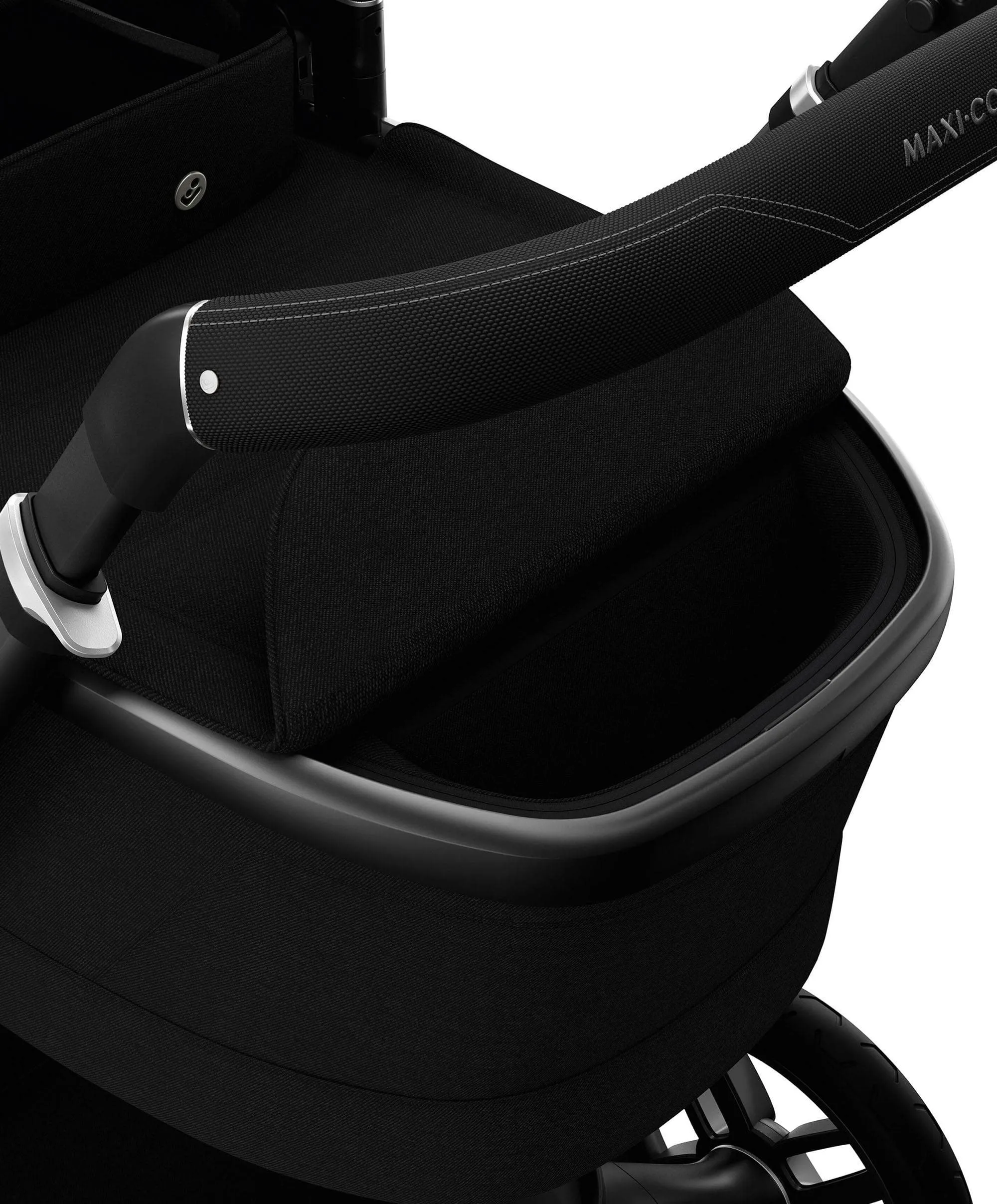 Maxi Cosi Fame Pushchair Essential Bundle – Twillic Black with Black Wheels