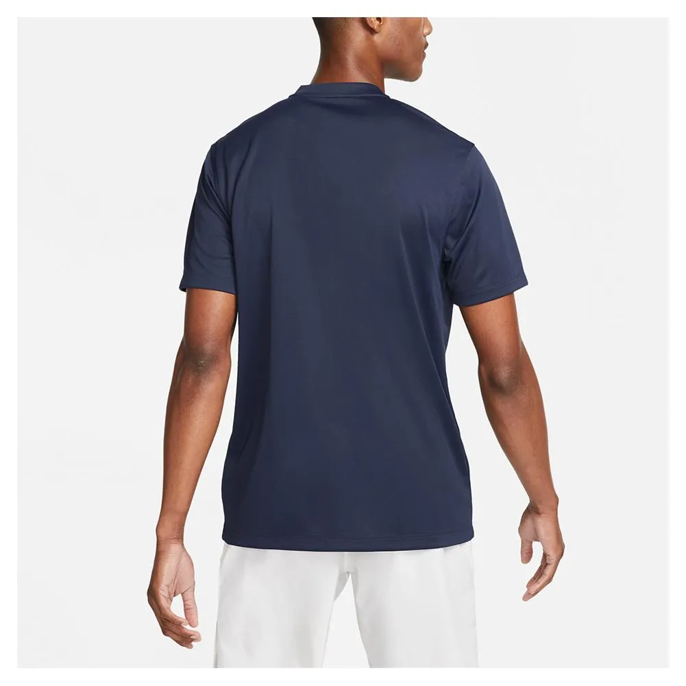 Men's Court Dri-FIT Blade Solid Tennis Polo