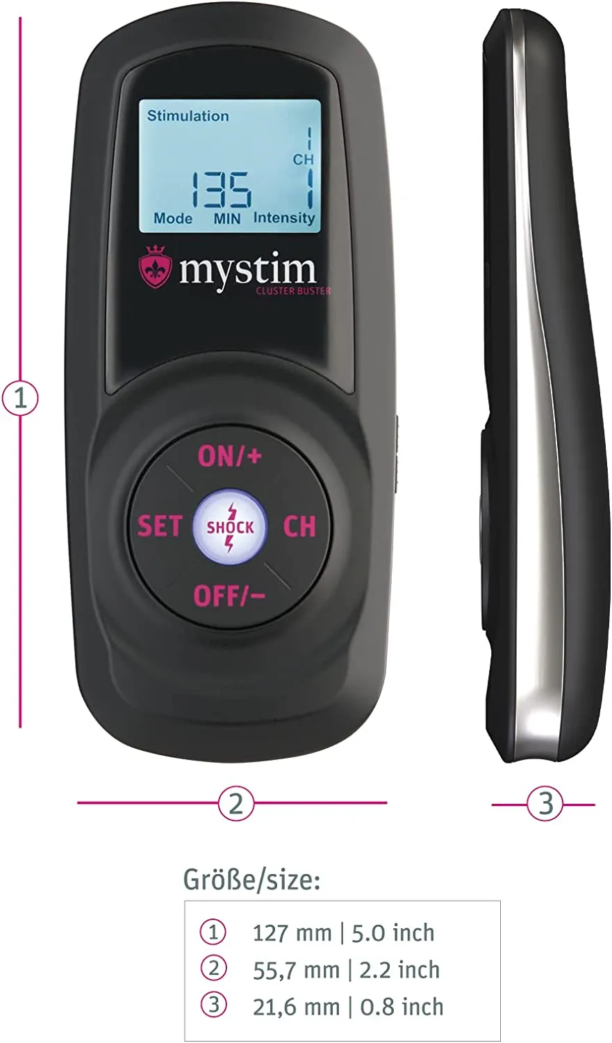 MyStim Cluster Buster EStim Unit