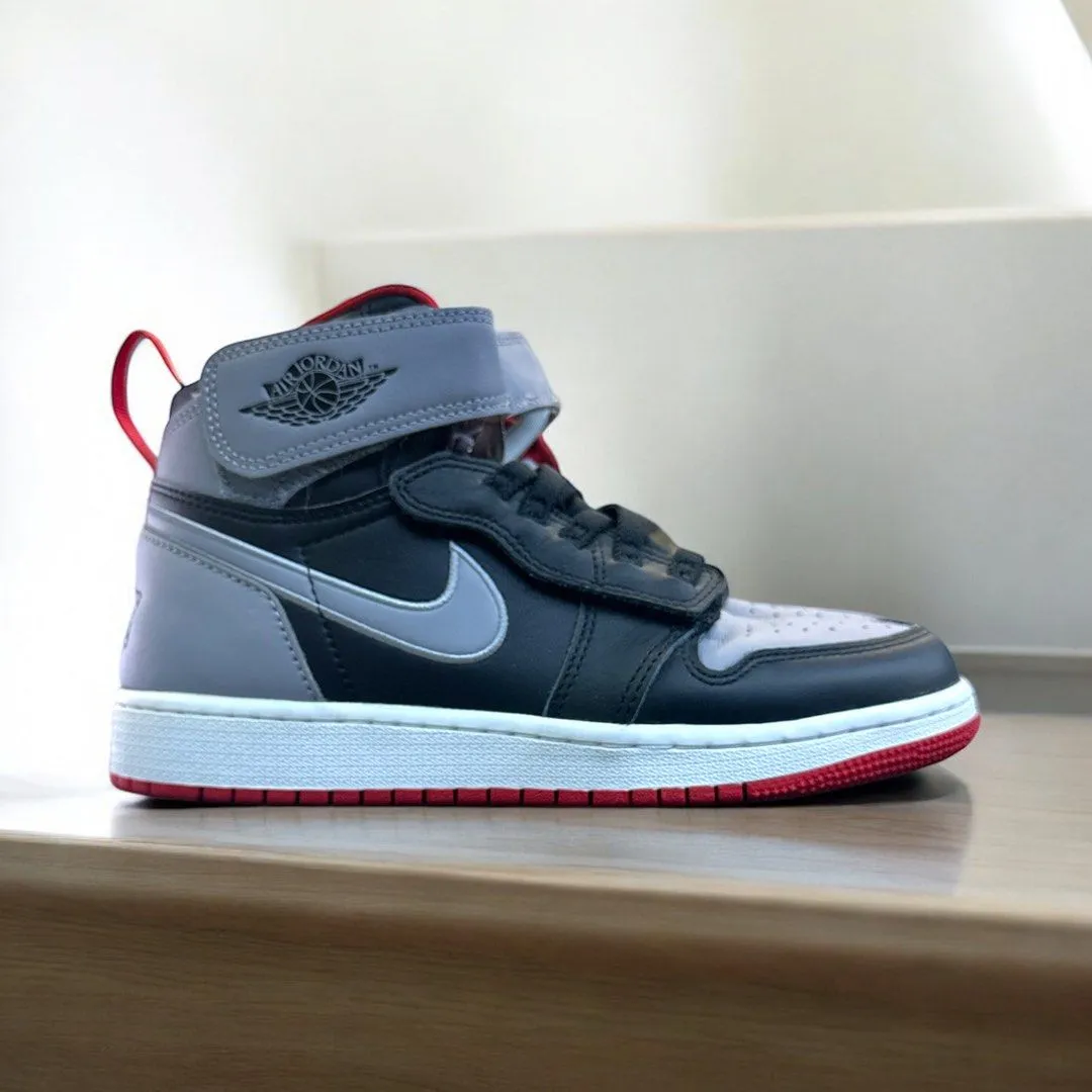 Nike Air Jordan 1 High Flyease Shoe black grey