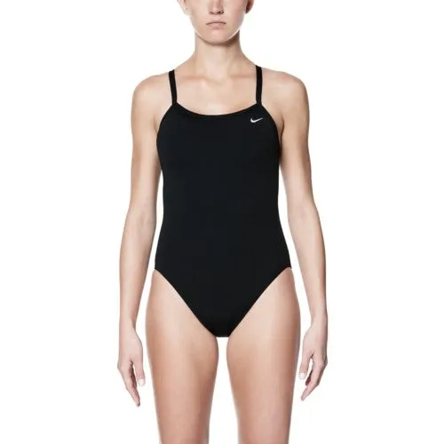 NIKE Poly Solids Women Swim Performance Racerback One Piece
