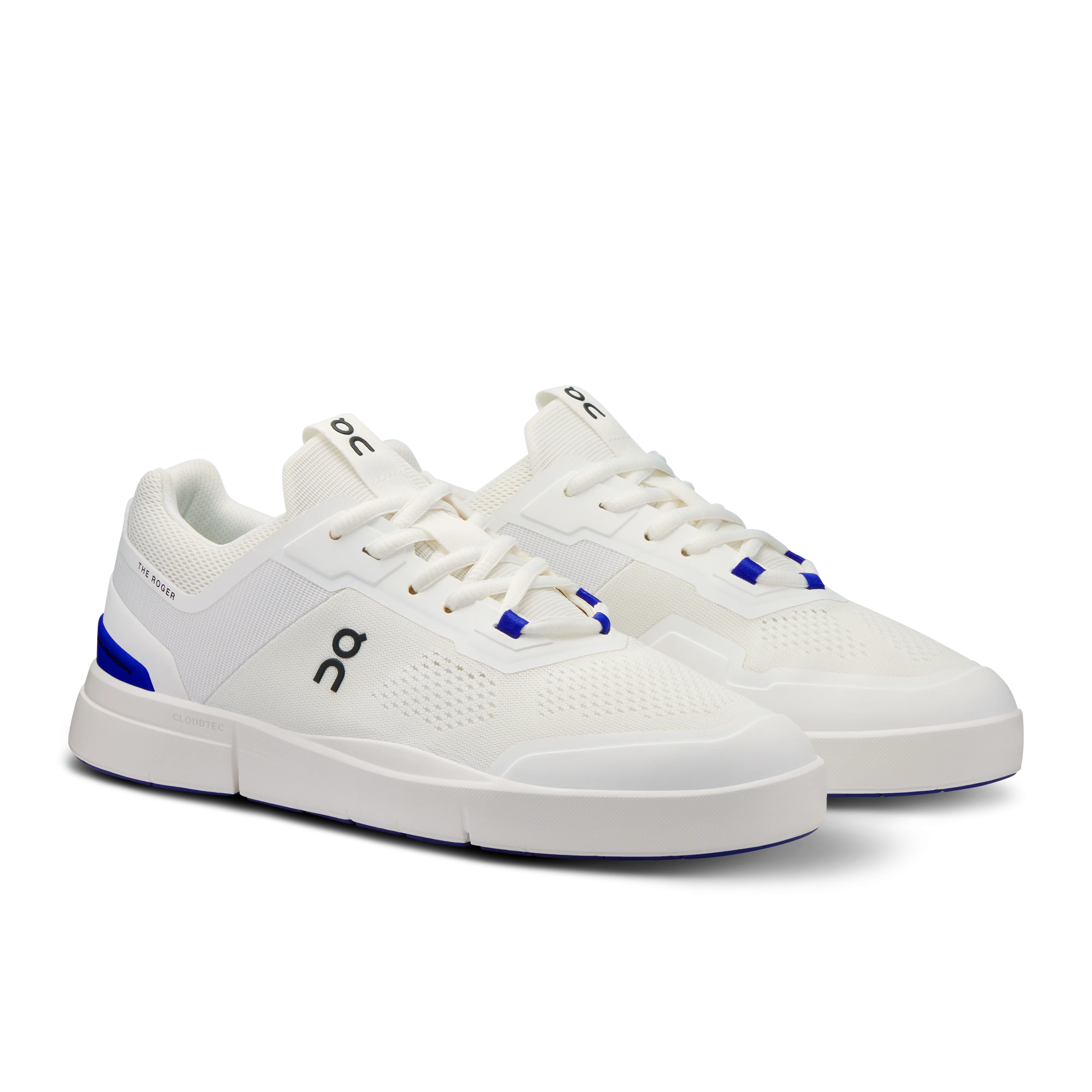 On Running Women's The Roger Spin Shoes - White / Indigo