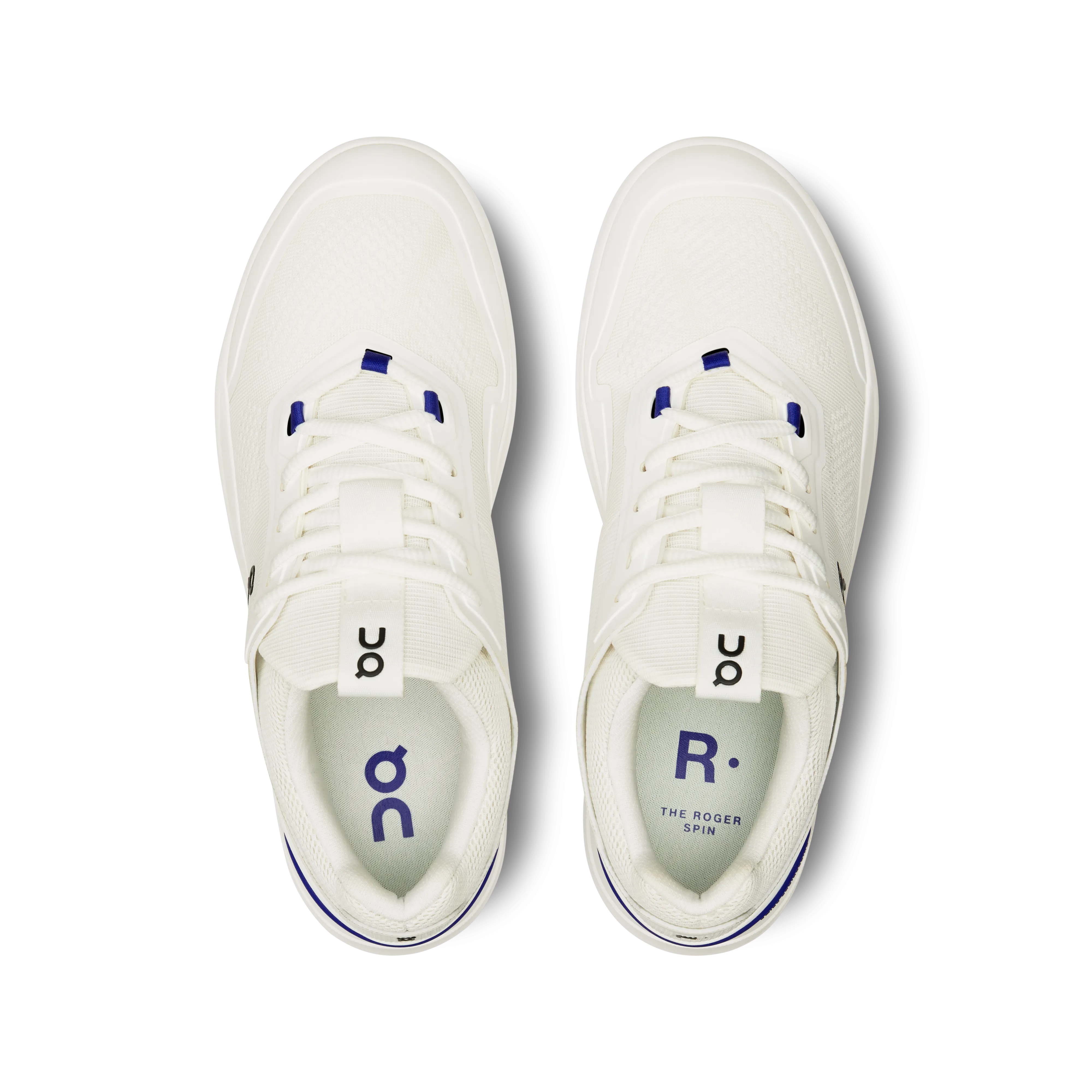 On Running Women's The Roger Spin Shoes - White / Indigo