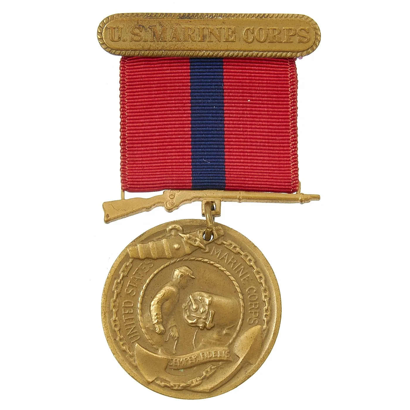 Original U.S. WWII USMC Paramarine 1st Parachute Battalion Named Silver Star Grouping
