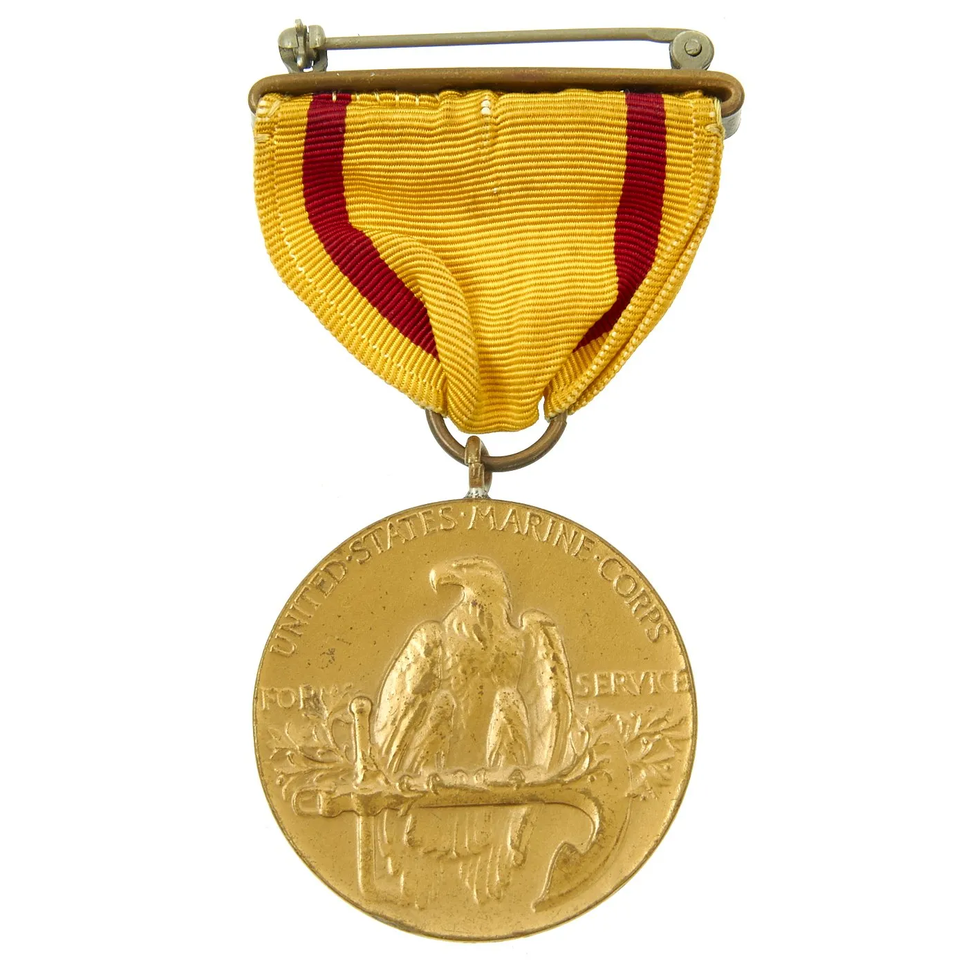 Original U.S. WWII USMC Paramarine 1st Parachute Battalion Named Silver Star Grouping