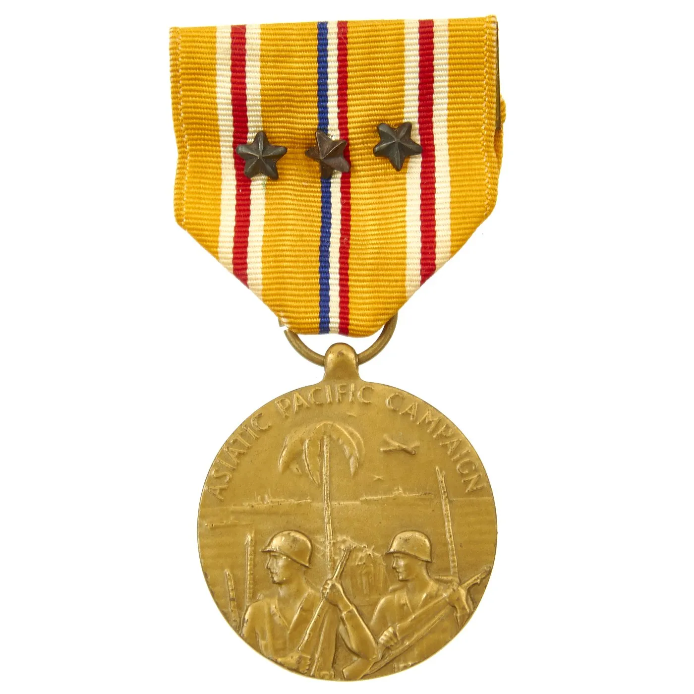 Original U.S. WWII USMC Paramarine 1st Parachute Battalion Named Silver Star Grouping