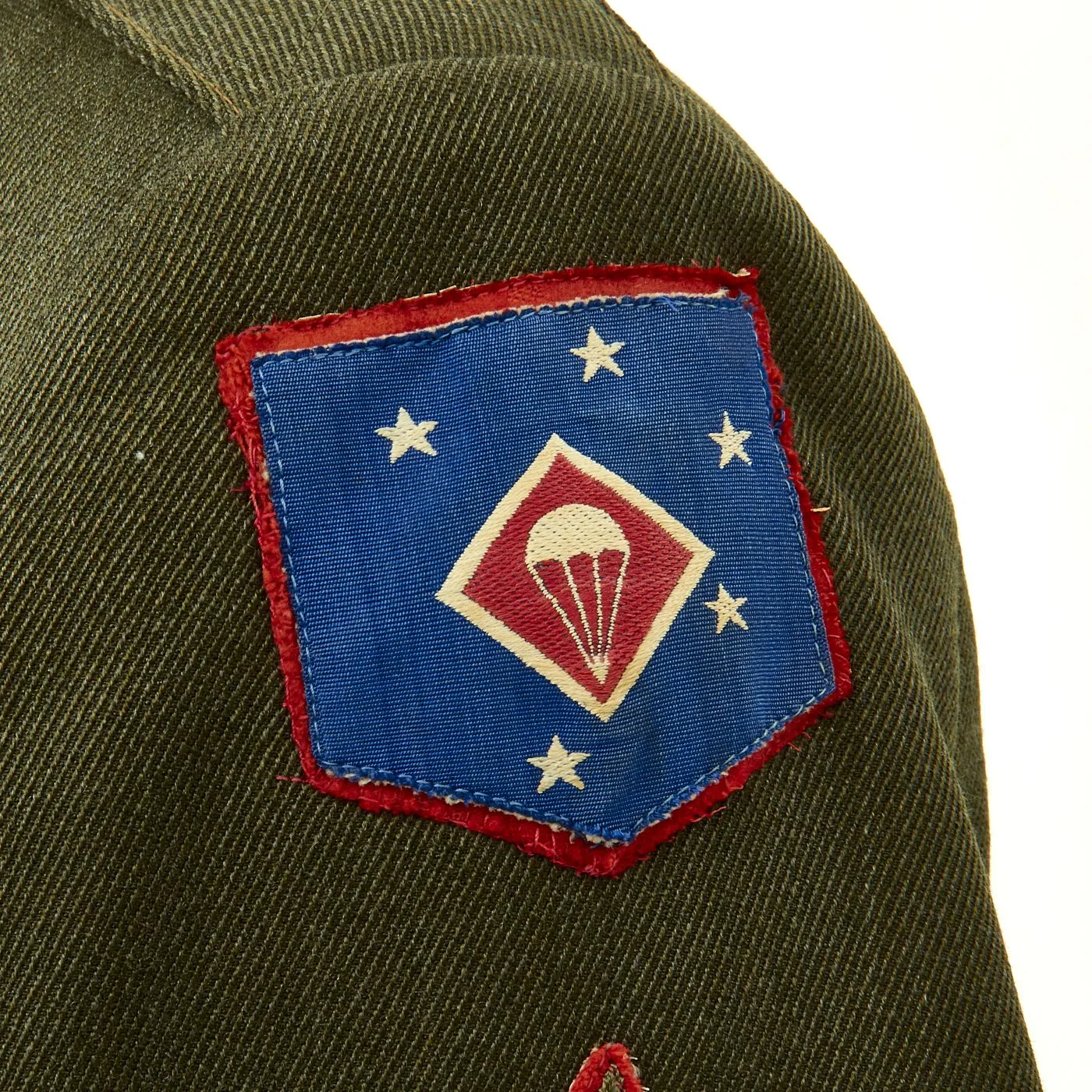 Original U.S. WWII USMC Paramarine 1st Parachute Battalion Named Silver Star Grouping