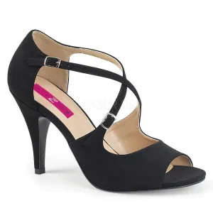 Peeptoe Criss Cross Strap Shoes