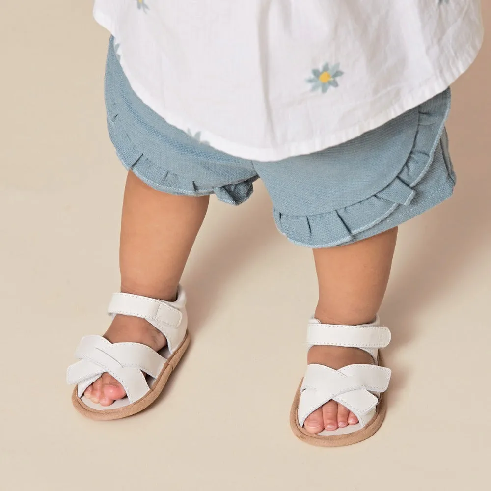 Pretty Brave Criss Cross Sandal Ivory