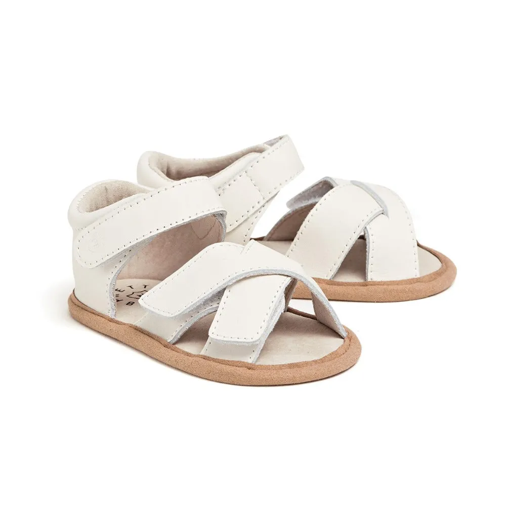 Pretty Brave Criss Cross Sandal Ivory