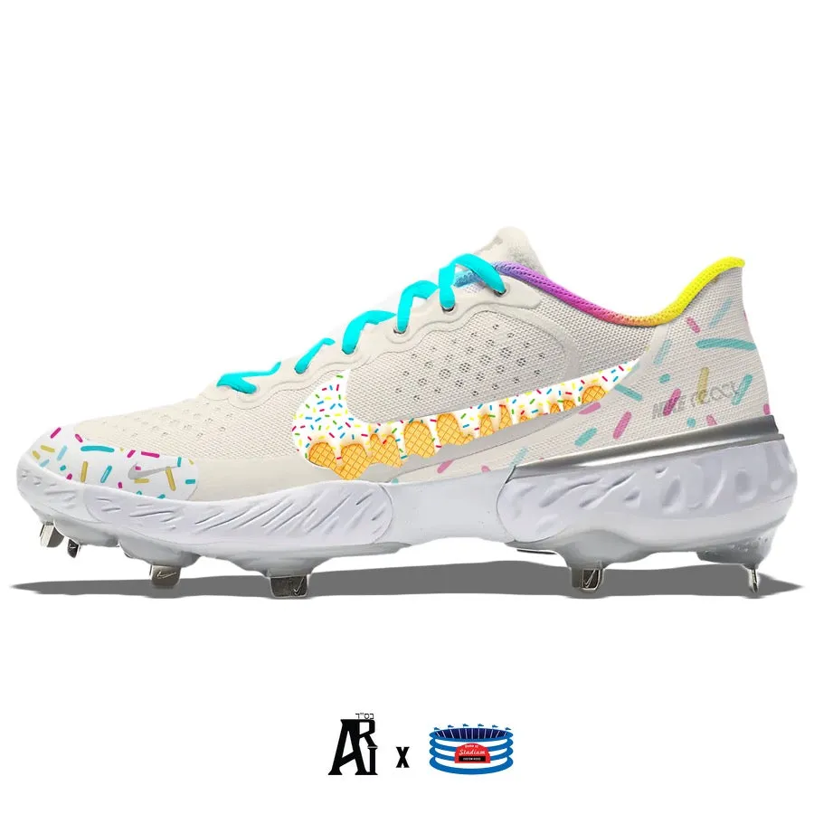 "Sprinkles" Nike Alpha Huarache Elite 3 Low Cleats