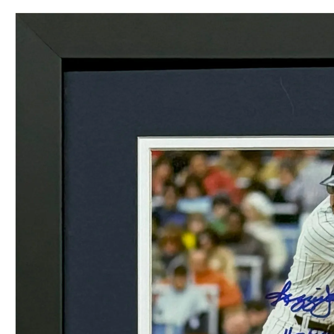 Reggie Jackson HOF 93 Signed New York Yankees Framed 8x10 Photo
