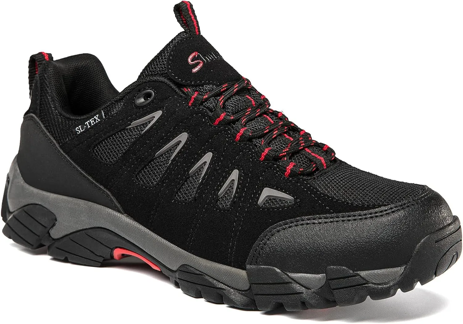 SHULOOK Men's Waterproof Hiking Shoes Lightweight anti Slip