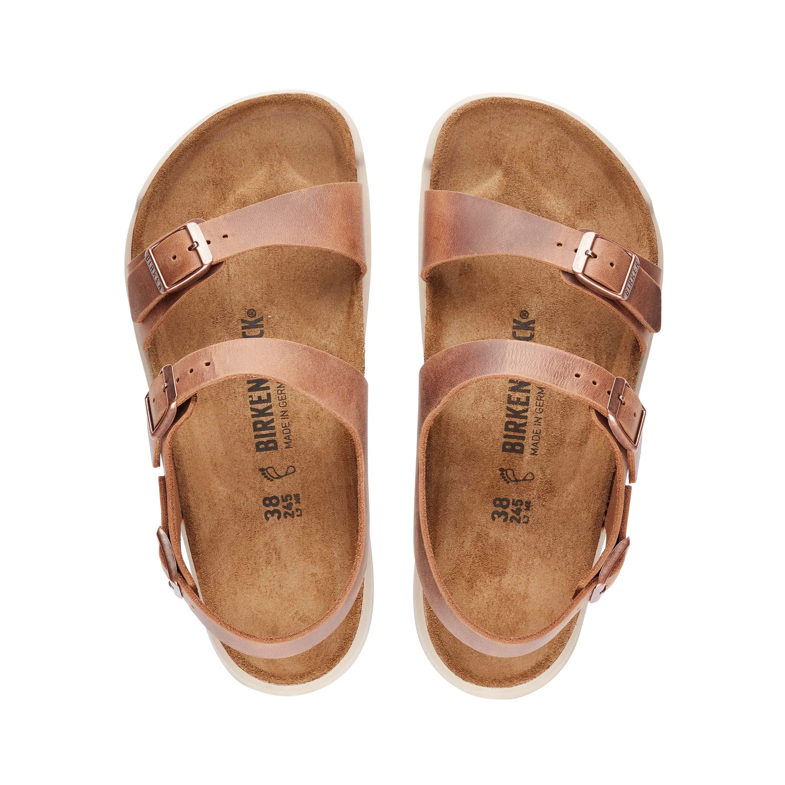 Sonora Cross Town Arctic Ginger Brown Oiled Leather