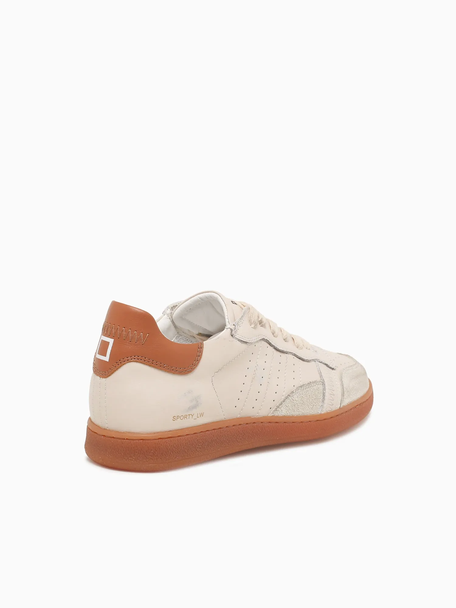 Sporty Low Ivory Calf
