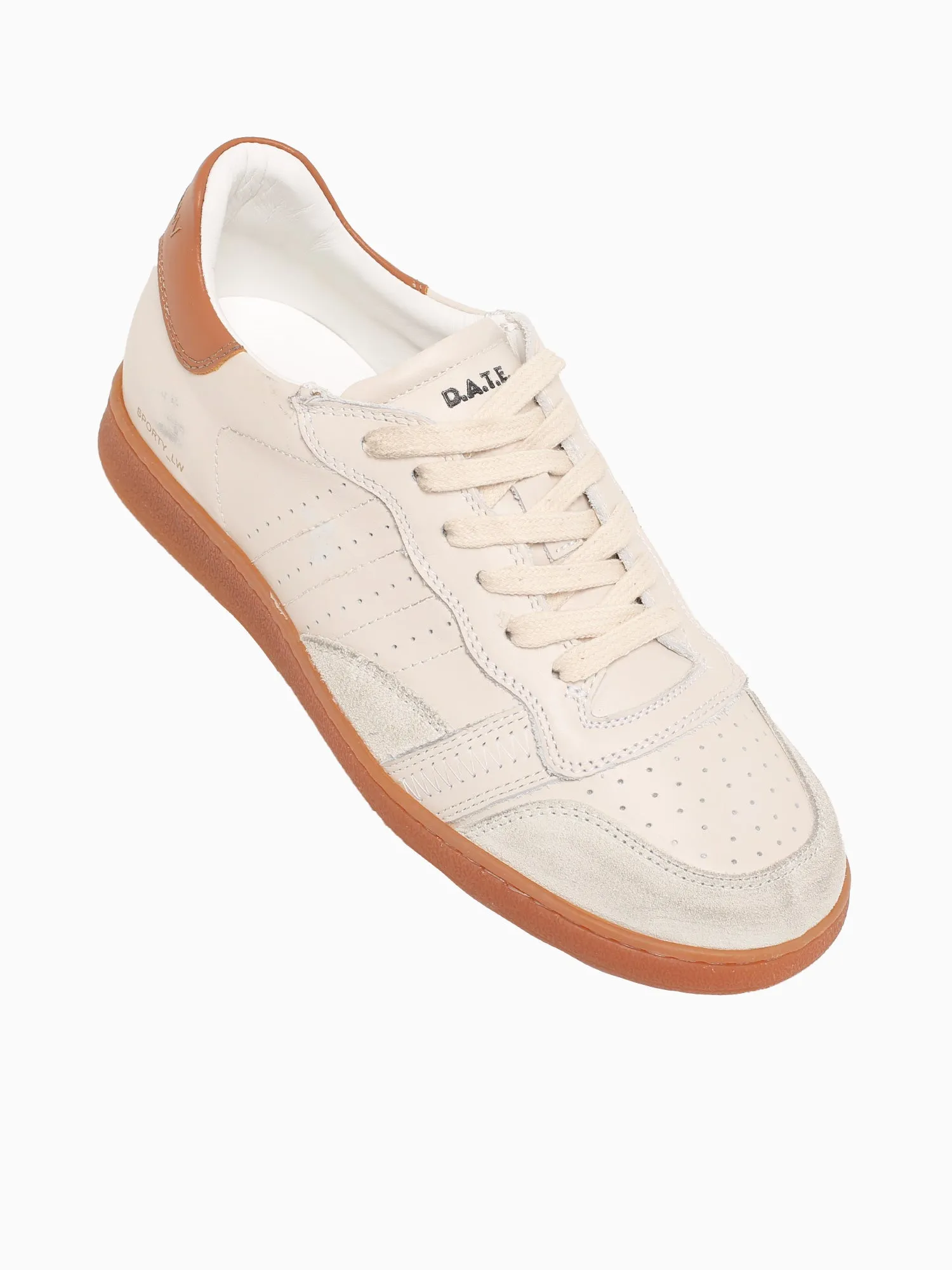 Sporty Low Ivory Calf