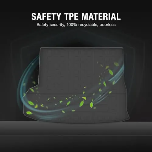 Toyota Highlander 2015-2021 5 or 7 Seats Cargo Mat Custom Fit TPE Cargo Liner Automotive