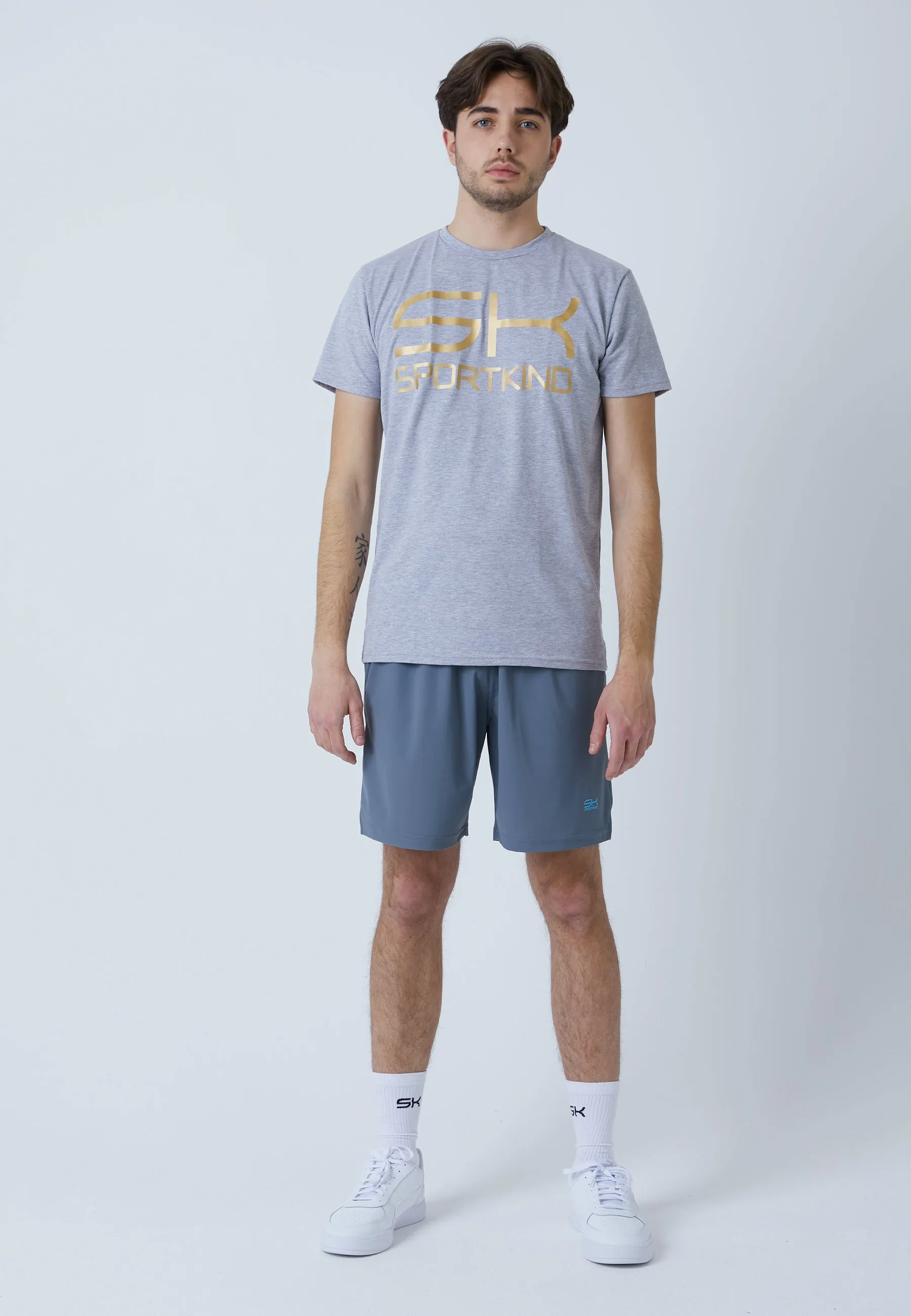 Training T-Shirt Cotton, grey