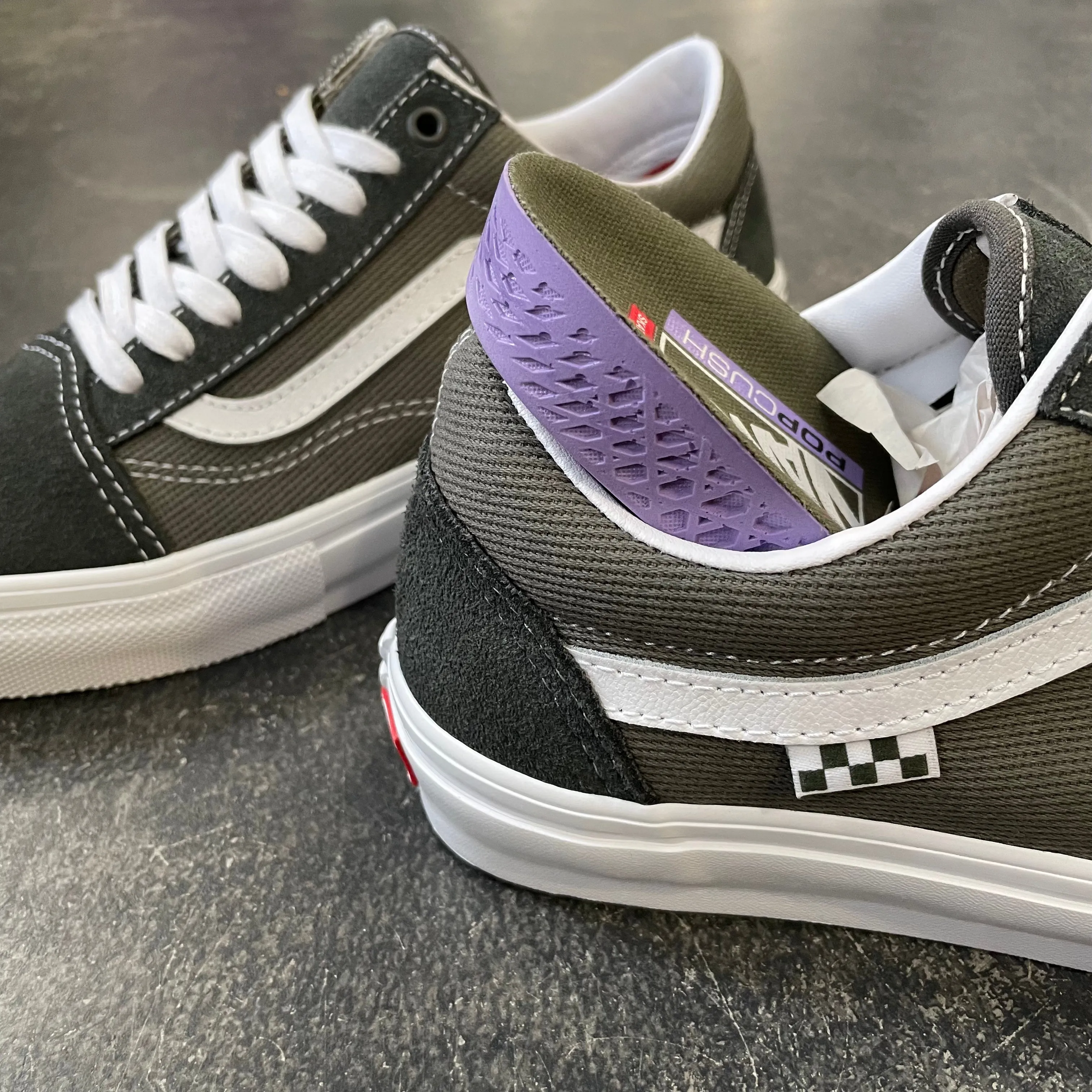 Vans Skate Old Skool Twill Grape Leaf