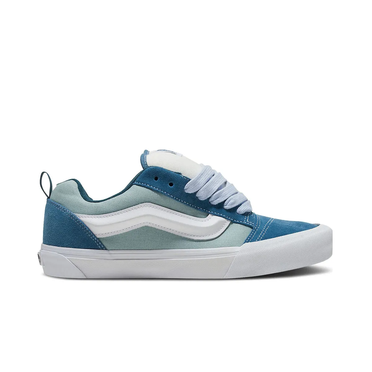 Vans Unisex Knu Skool Skateboarding Shoes VN000CS0BER Mesh Blue/Multi