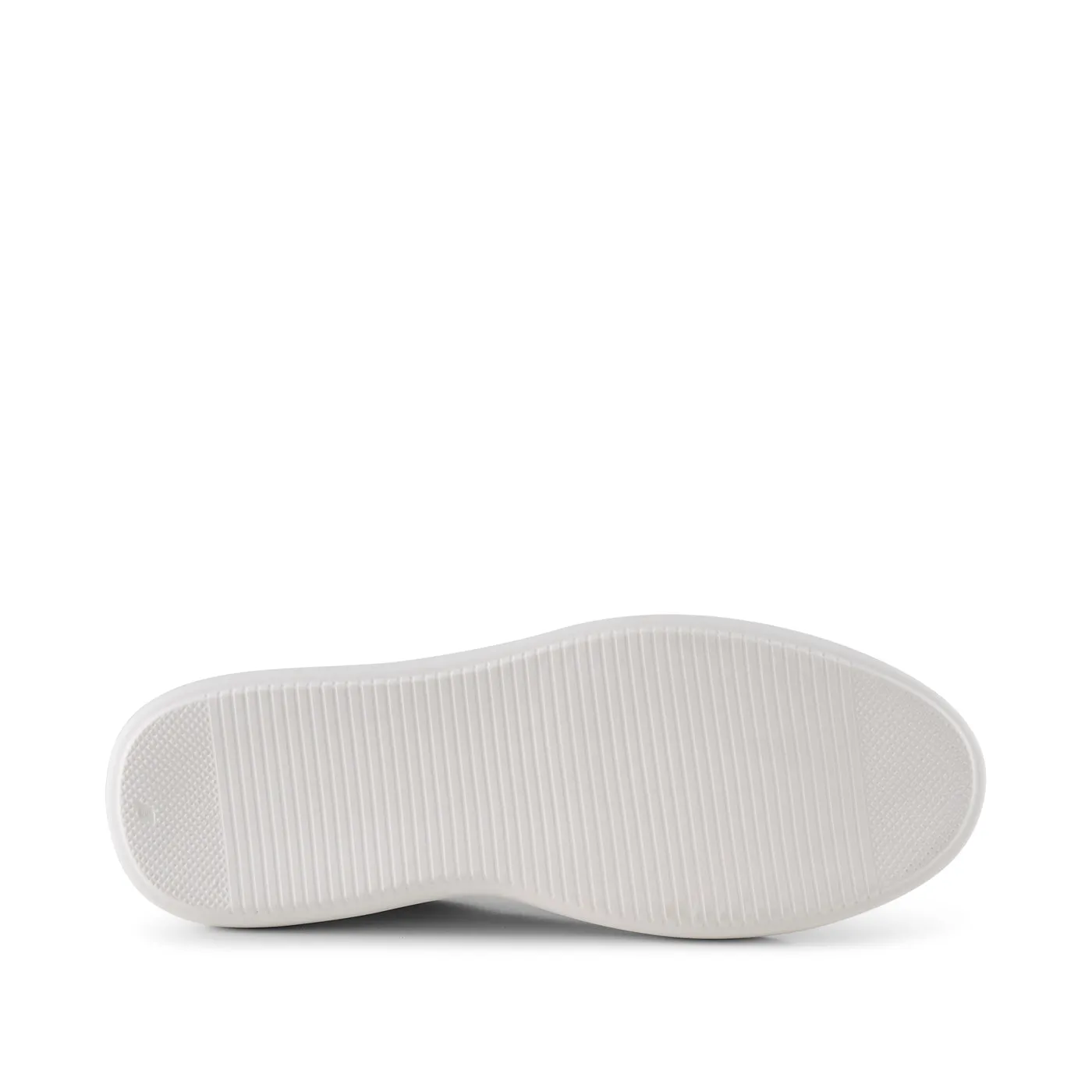 Vinca sneaker leather - WHITE/ RED