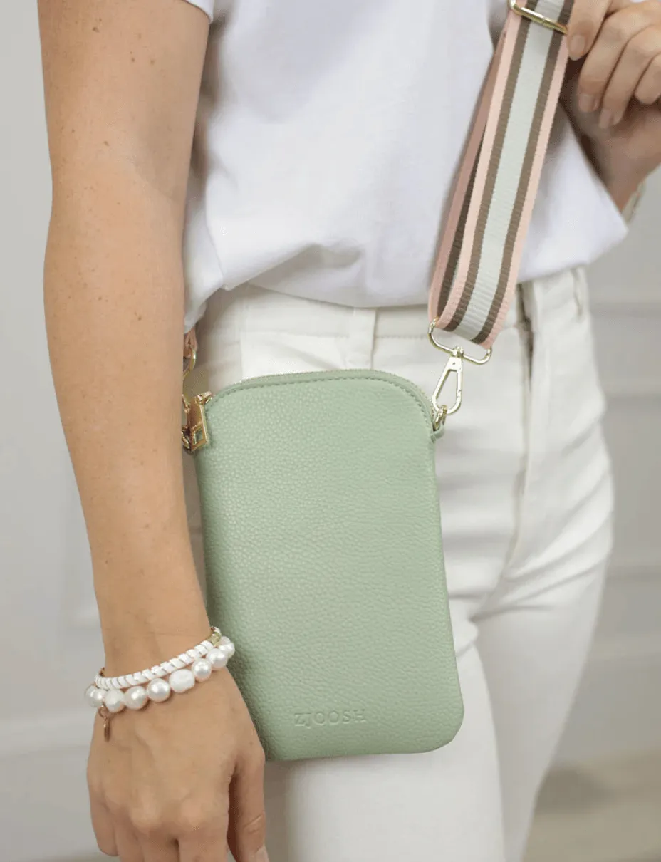 Wanderer Cross Body Bag | Pistachio