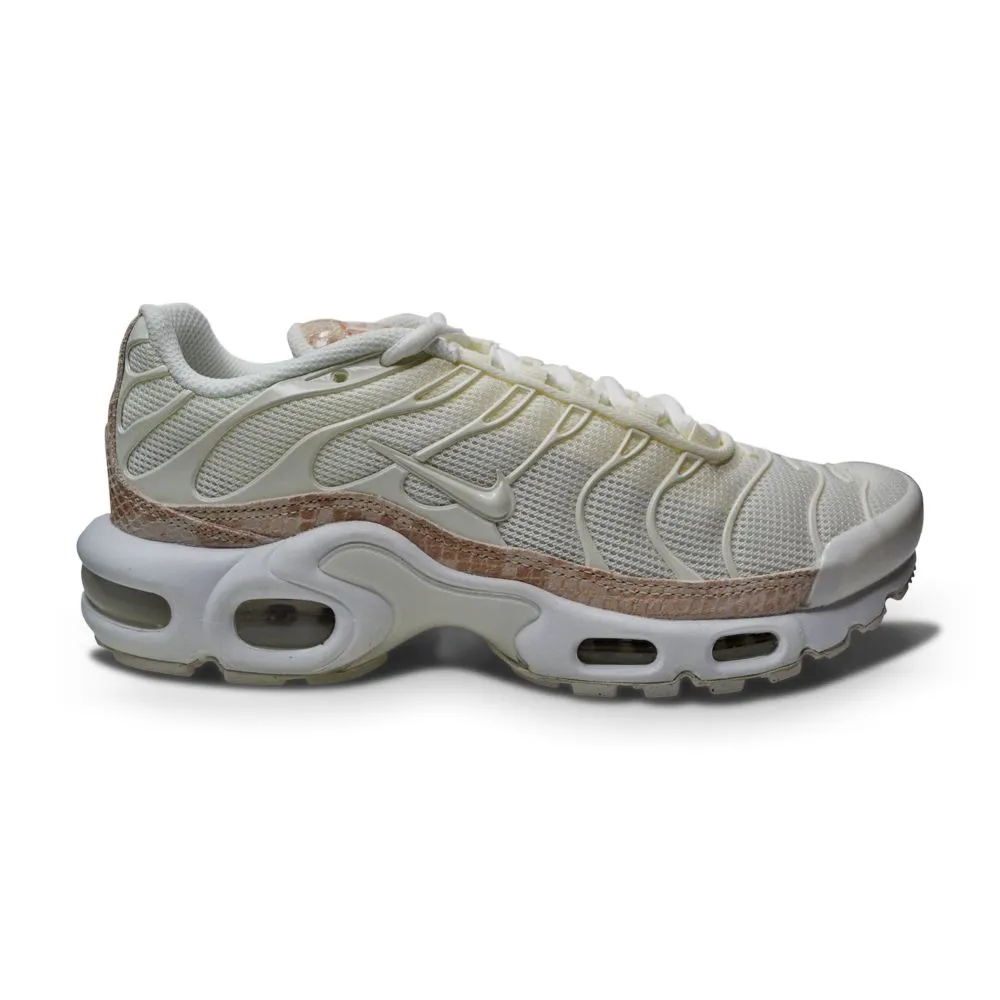 Womens Nike Tuned 1 Air Max Plus TN "Snakeskin" - DJ4601 100 - Sail White Particle Beige