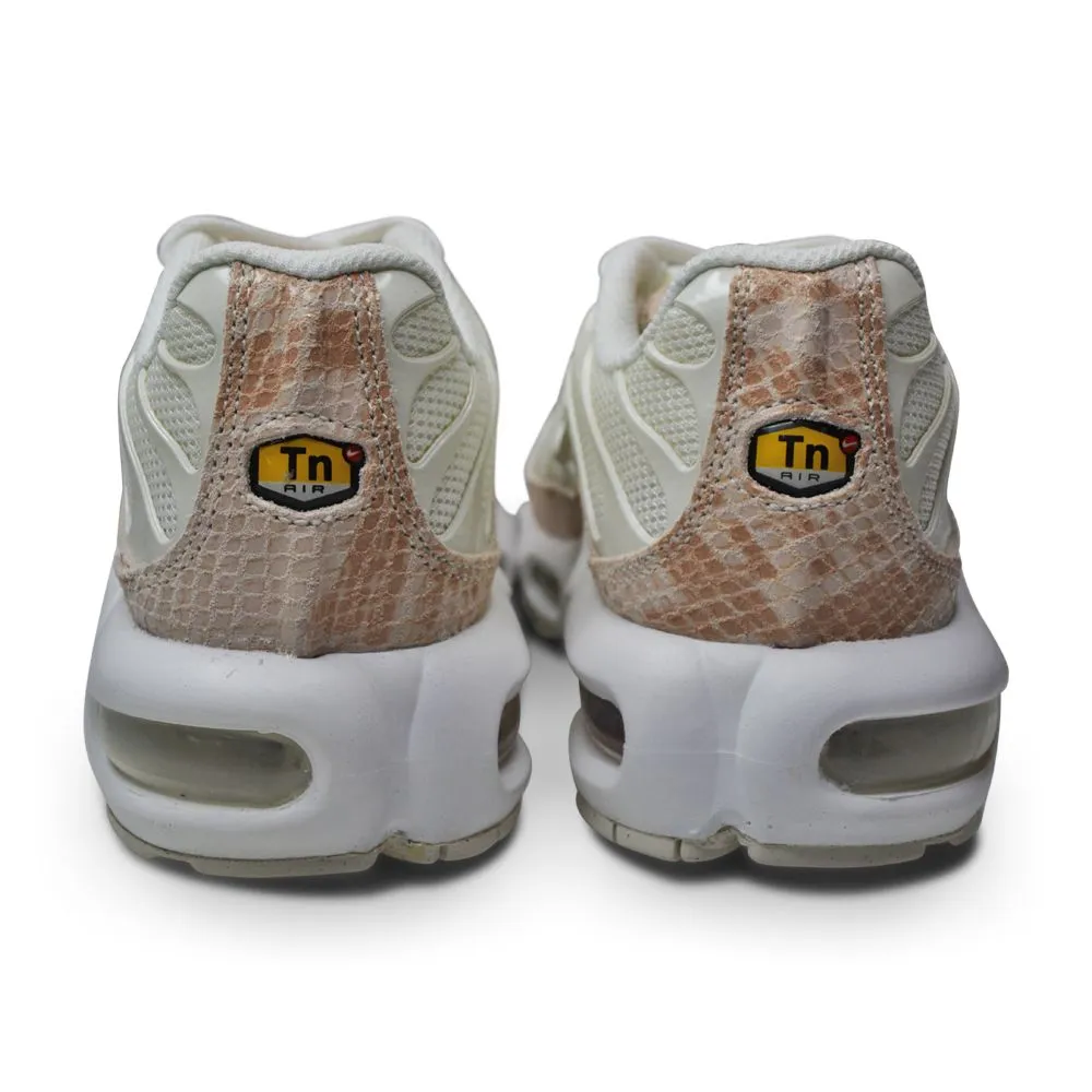 Womens Nike Tuned 1 Air Max Plus TN "Snakeskin" - DJ4601 100 - Sail White Particle Beige