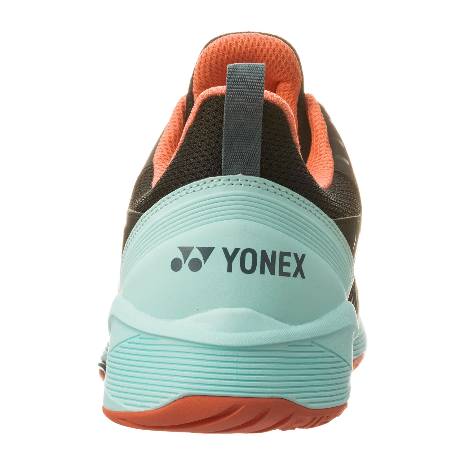 Yonex Men's Power Cushion Sonicage 3 Clay Tennis Shoes in Black/Sky Blue