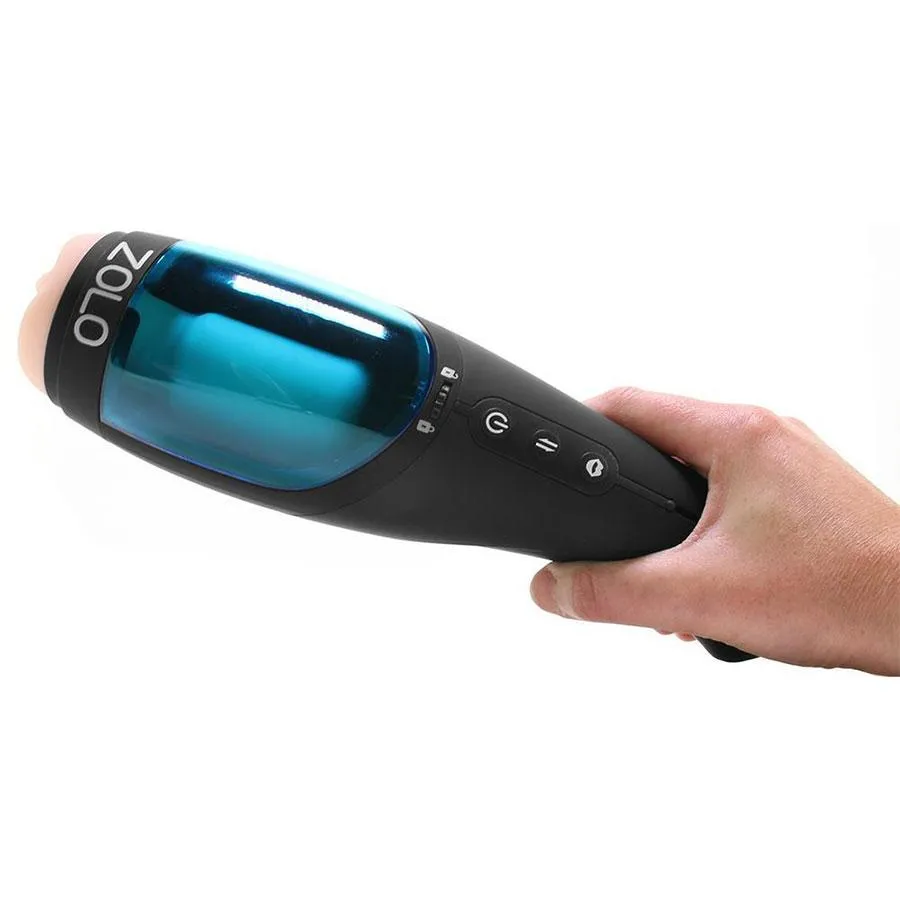 Zolo Thrustbator for Men | Automatic Thrusting Rechargeable Pocket Pussy Stroker